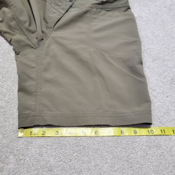 MEC Lightweight Hiking Shorts Gorpcore Nylon Blend Olive Green Women's 6 x 8" - Picture 13 of 13